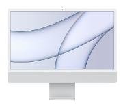 Apple iMac Apple M 61 cm (24") 4480 x 2520 pixels 16 Go 256 Go SSD PC All-in-One macOS Big Sur Wi-Fi 6 (802.11ax) Argent