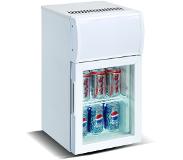 CombiSteel Refrigerateur porte en verre | 20L | 295 x 370 x 570 mm