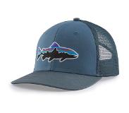Patagonia - Fitz Roy Trout Trucker Hat Pigeon Blue - Femme