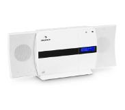 Auna V-20 DAB Chaîne stéréo verticale Bluetooth NFC CD MP3 USB DAB+ & Tuner FM