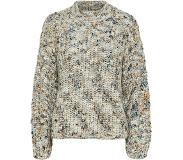 Selected femme Pull Slfdallas Ls Knit Cropped O-ne Multicolore Femme | Pointure L