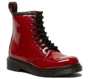 Dr. Martens Bambin1460 Bright Red Cosmic Glitter-Taille 24