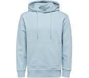 Selected Homme Chandail Slhjason380 Hood Sweat S Noos Bleu clair Homme | Pointure L