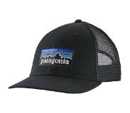 Patagonia - P-6 Logo LoPro Trucker Hat Black - Casquettes / chapeaux