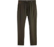 Scotch & Soda Fave tapered fit cropped pantalon in linnenblend