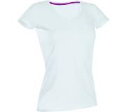 Stedman Tee-shirt femme col V White - Stedman ST9710 - Taille S