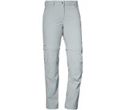 Schöffel Pantalon Convertible Schöffel Women Pants Regular Ascona Zip Off Gray Violet-Taille 46