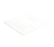 Vossen Tapis de Bain Vossen Feeling White-60 x 60 cm