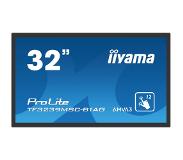 Iiyama ProLite TF3239MSC-B1AG écran plat de PC 80 cm (31.5") 1920 x 1080 pixels Full HD LED Écran tactile Multi-utilisateur Noir