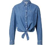 Tommy Hilfiger Blouse Tjw Front Tie Chambray Shirt Bleu Femme | Pointure L