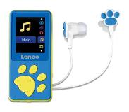 Lenco Lecteur MP3 8 GB + Écouteurs Bleu