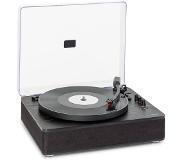 Auna Platine vinyle TT-Classic Plus Protection contre la poussière Fonction d'enregistrement Bluetooth 33/45/78 tr/min