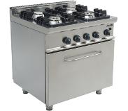 Saro Cuisinière À Gaz Avec Four À Gaz Modèle E7/KUPG4LO