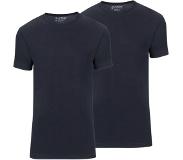 Slater T-shirts Basique Extra Long Lot de 2 Col Rond Marine Bleu Bleu foncé taille 4XL