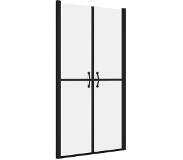 vidaXL Porte de douche ESG dépoli (88-91)x190 cm
