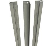 Linie Plato set de profil d'angle et profil latéral voor douchewandbekleding 210 cm béton gris Oregon