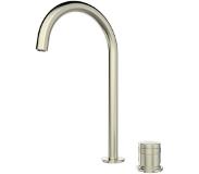 Blaufoss Pavilion Curve robinet de lavabo réhaussé CoolMetal brossé