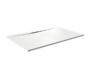 Balmani Dolce receveur de douche 140 x 90 cm Solid Surface blanc mat
