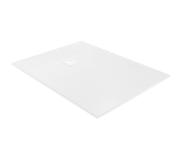 Balmani Vega receveur de douche 120 x 90 cm marbre composite blanc mat texture ardoise