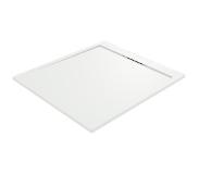 Balmani Andes receveur de douche 100 x 100 cm Solid Surface blanc mat