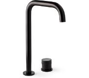Blaufoss Pavilion Flat robinet de lavabo réhaussé noir mat