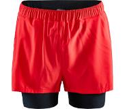 Craft Short Adv Essence 2-In-1 Stretch M pour homme - Rouge - Tailles : S, M, L, XL, XXL