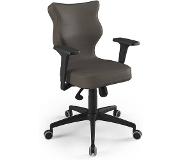 Entelo Chaise de bureau ergonomique Perto Black Vero 03 Gris