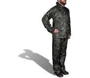 vidaXL Combinaison de pluie avec capuche 2 pcs Hommes Camouflage M