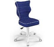 Entelo Chaise ergonomique pour enfants Petit White Visto 06 Bleu