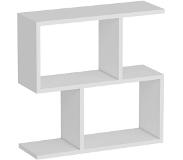 Homemania Table basse Ecrin 60x20x59,4 cm Blanc