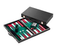 Philos Backgammon Koffer Medium Standaard (Groen)