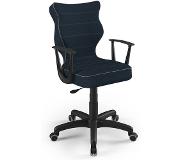 Entelo Chaise de bureau ergonomique Norm Twist 24 Bleu foncé