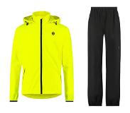 Agu Combinaison de Pluie Agu Unisex Go Rain Suit Essential Neon Yellow-L