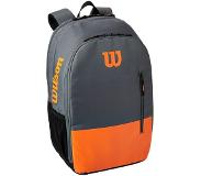 Wilson Sac à Dos de Tennis Wilson Team Backpack Grey Orange