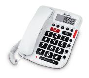 SPC 3293B téléphone Blanc Identification de l'appelant