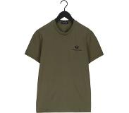 Fred perry T-shirt Pocket Detail Pique Shirt Vert Homme | Pointure XXL