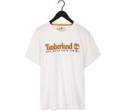 Timberland T-Shirt Timberland Hommes Wind, Water, Earth, and Sky T-Shirt White-M