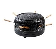 Bestron Appareil à pizza pour 6 personnes APD600Z 910 W Noir