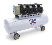 HBM Compresseur professionnel à faible bruit de 200 litres de HBM - Modèle 2