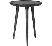 MATER Accent Side Table Black Stained Oak Medium Ø45 - Mater
