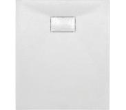 vidaXL Bac de douche SMC Blanc 90 x 70 cm