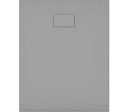 vidaXL Receveur de douche SMC Gris 100x80 cm
