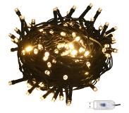 vidaXL Set de boules de Noël avec pic et 150 LED 61 pcs Doré rose