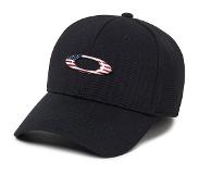 Oakley - Tincan Cap Black/American Flag - Homme - Taille : L/XL