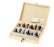 HiKOKI 500507 Set De Fraises 8 Mm - (Jeu De 12pcs)