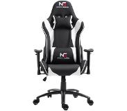 Nordic Office Racer - Chaise Gaming - Blanc / Noir