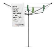 Brabantia Séchoir parapluie Lift-O-Matic 40 m argent