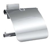 Kleine wolke Porte-papier hygiénique avec couvercle Luno Argenté