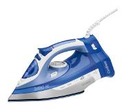 Bomann DB 6006 CB Fer à vapeur Semelle en céramique 2400 W Bleu, Blanc