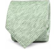 Suitable Cravate en Soie Verte K81-21 Vert